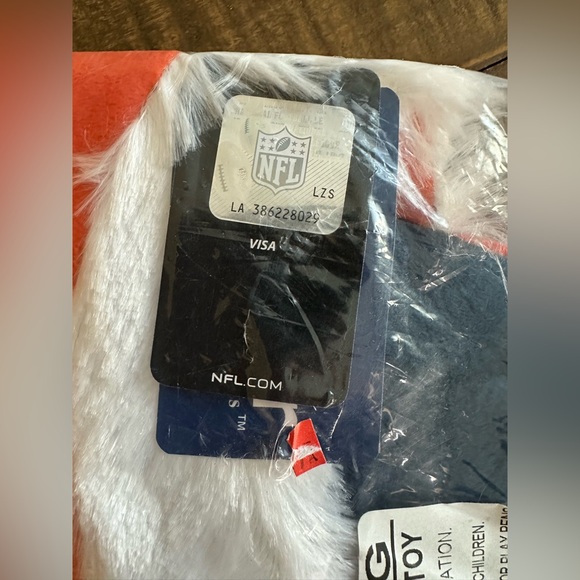 NWT‎ NFL Broncos Women’s Slippers - Size 11/12 - Picture 3 of 4